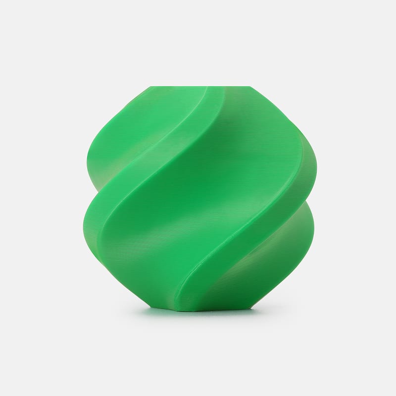 Bambu Lab PETG Basic Green filament sample