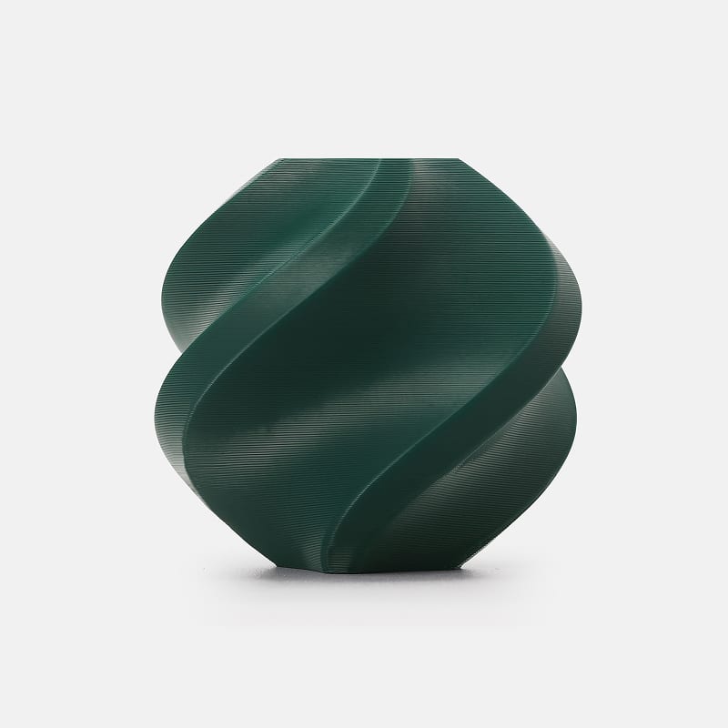 Bambu Lab PETG Basic Pine Green filament sample