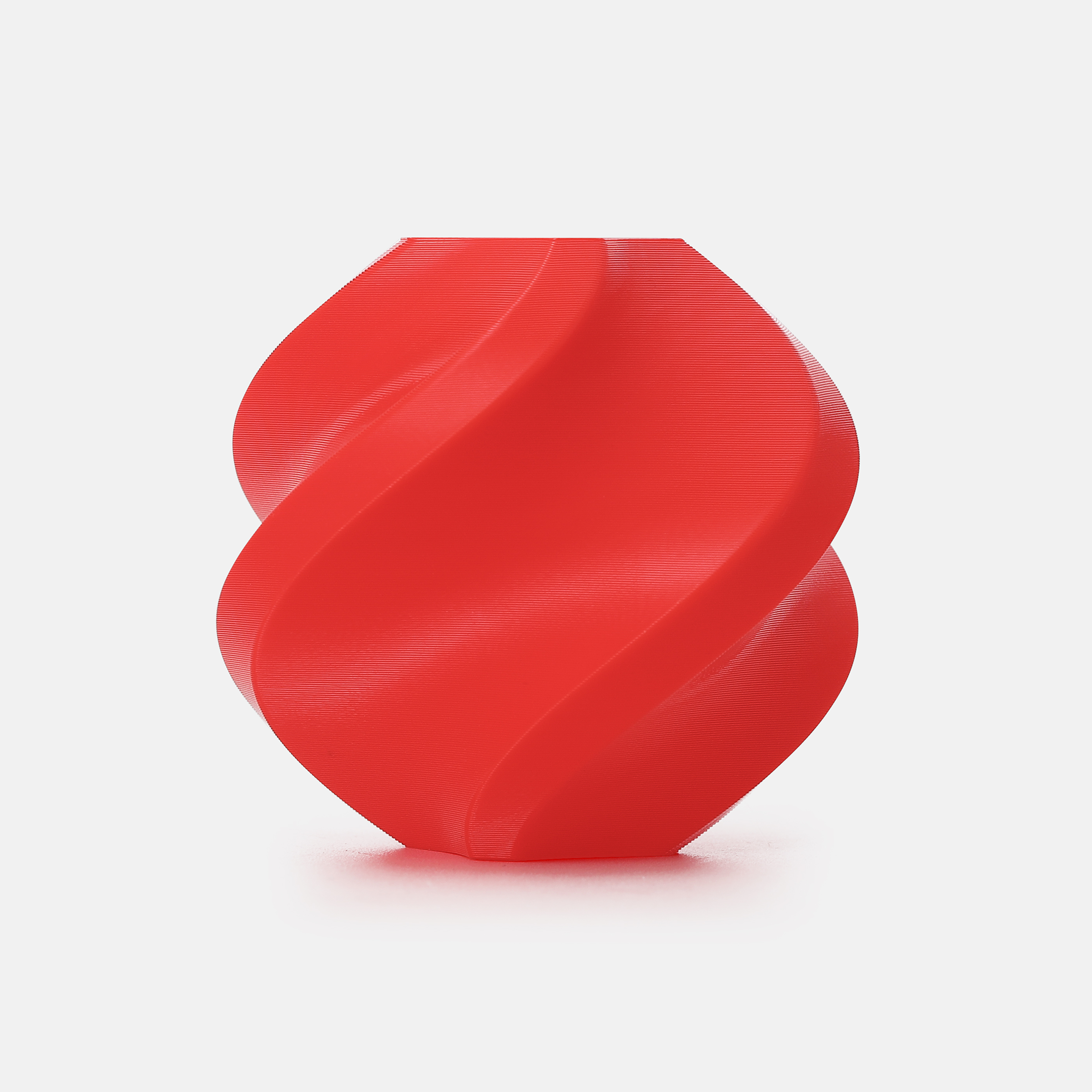 Bambu Lab PETG Basic Red filament sample