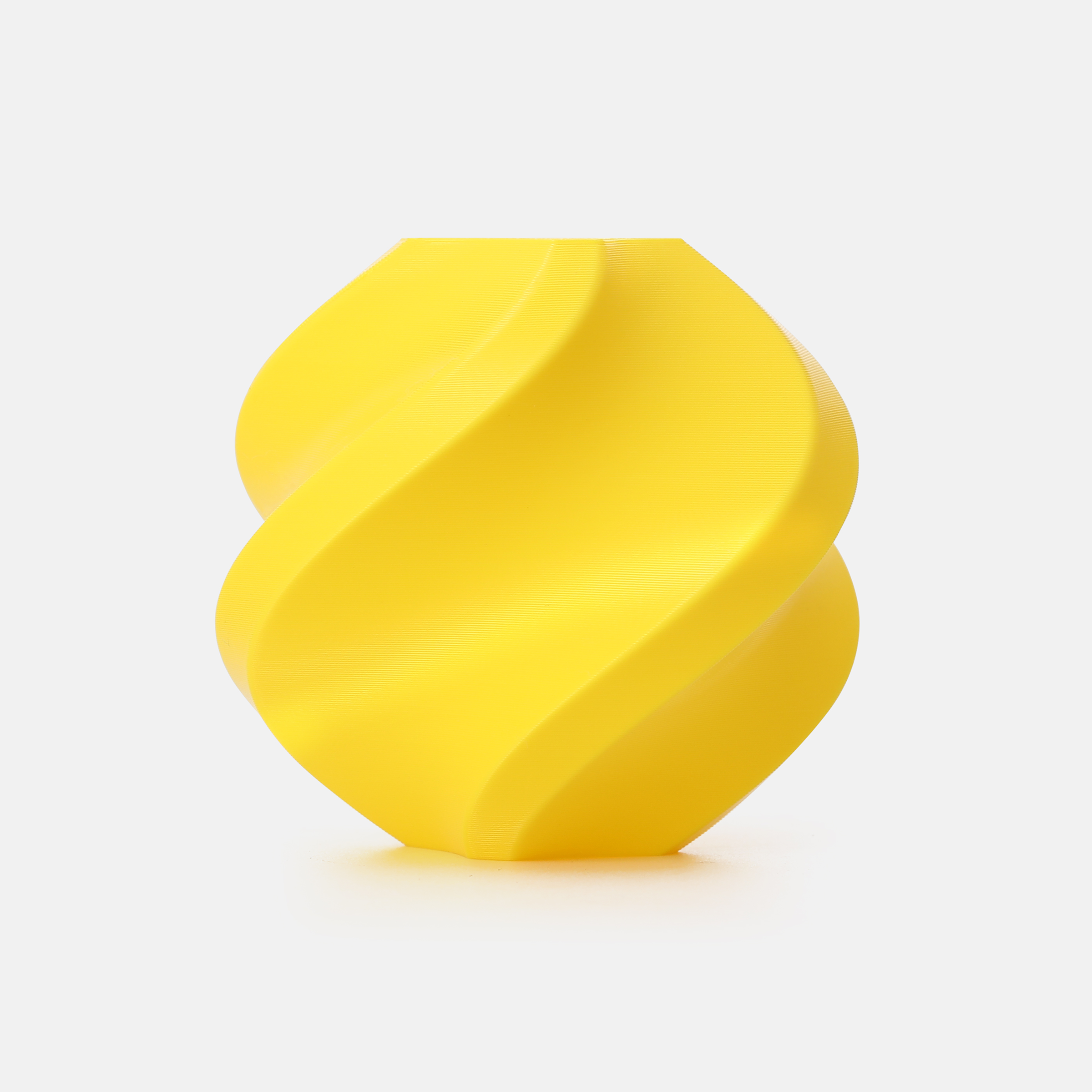 Bambu Lab PETG Basic Yellow filament sample