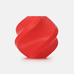 Bambu Lab PETG Basic Red filament sample