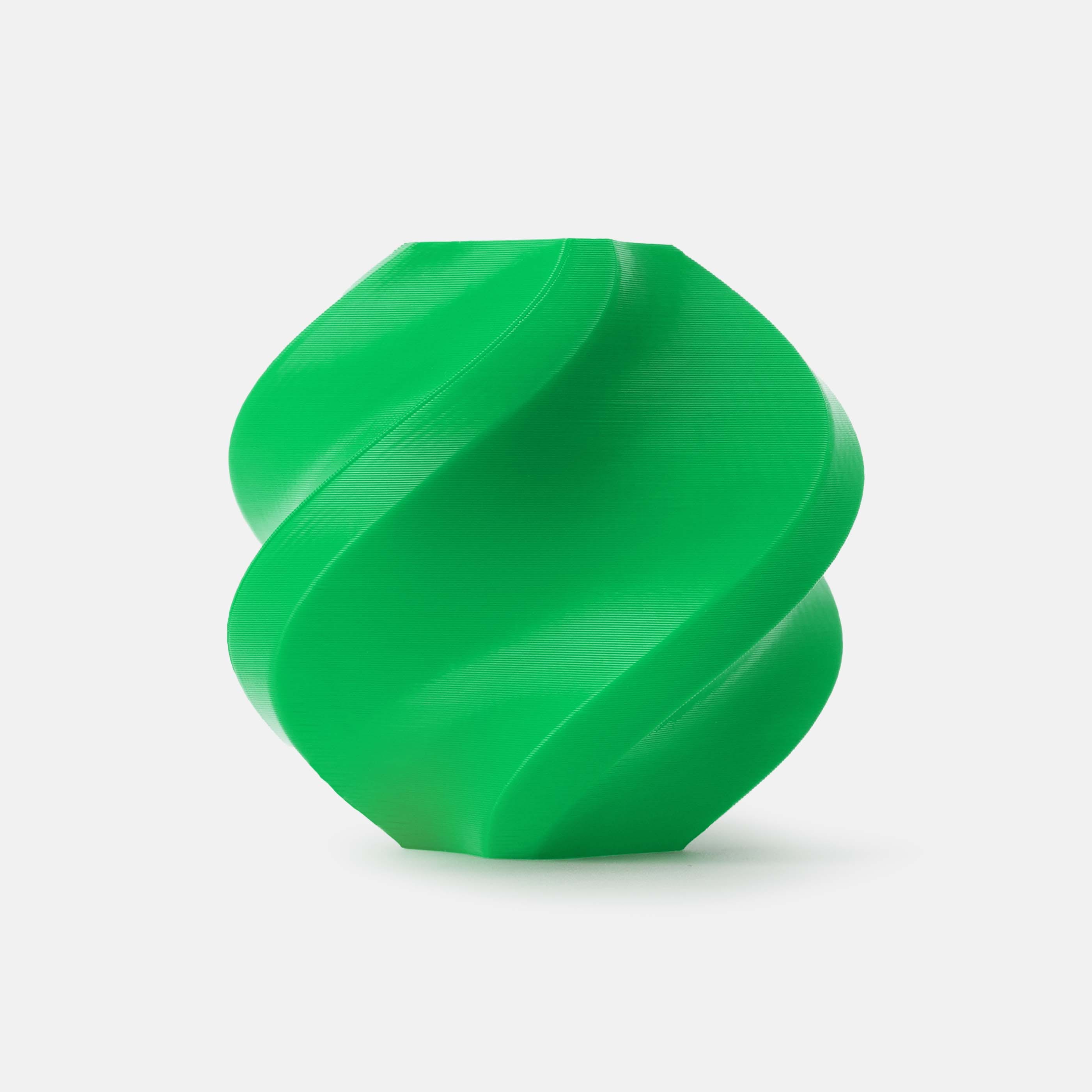 Bambu Lab PLA Basic Bambu Green filament sample