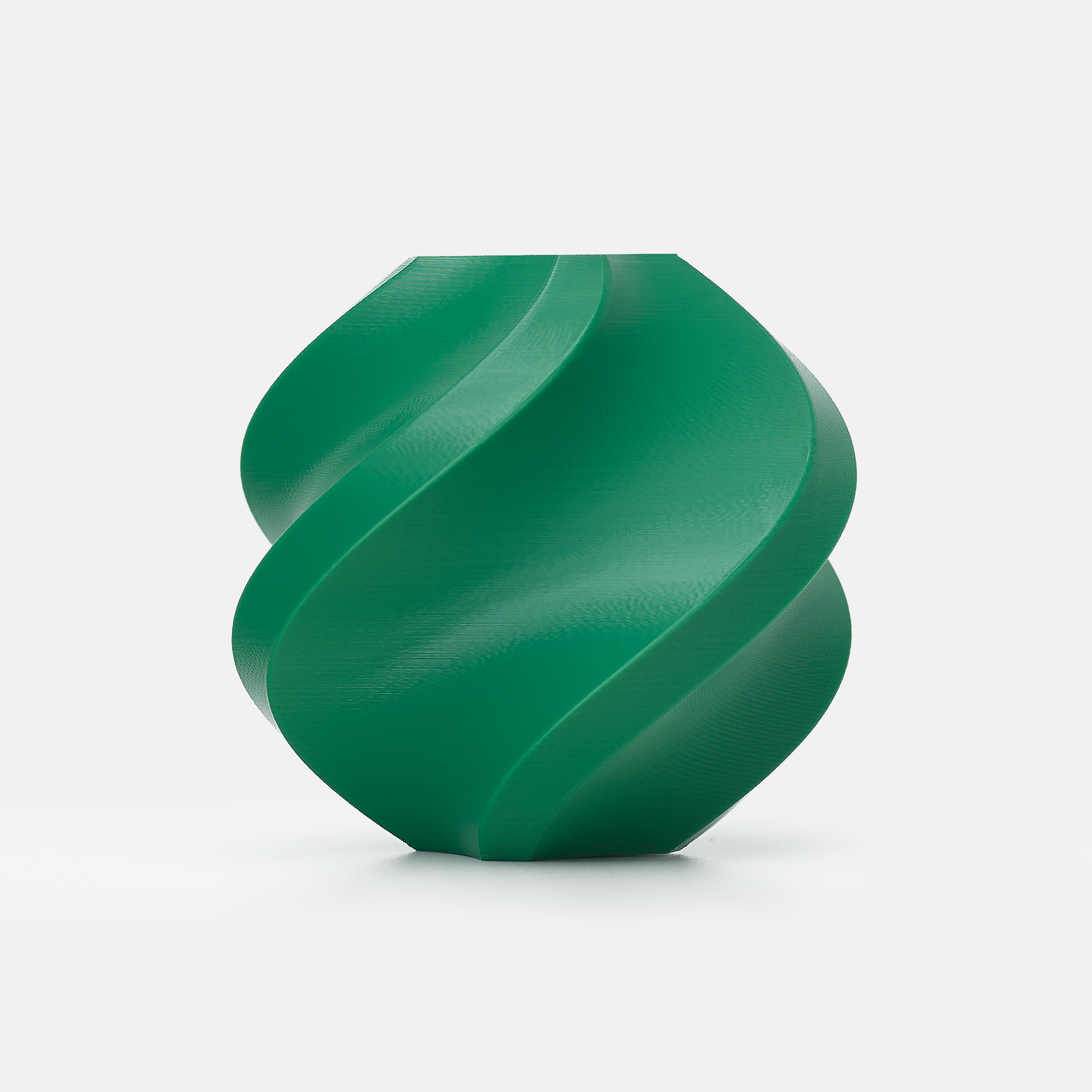 Bambu Lab PLA Basic Mistletoe Green filament sample