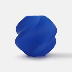 Blue filament color sample