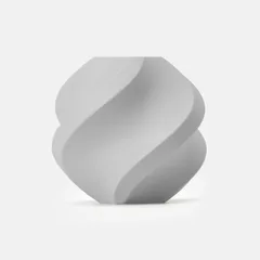 Bambu Lab PLA Basic Light Gray filament sample