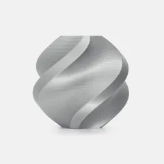 Bambu Lab PLA Basic Silver filament sample