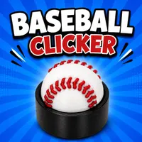 3D printed baseball clicker fidgets in white with baseball stitch detail, flatlay