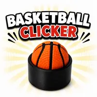 3D printed basketball clicker fidgets, flatlay