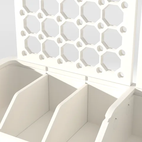 MultiBuild pegboard, Jumbo 180, up close, render