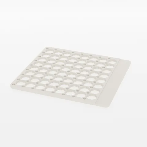 MultiBuild pegboard tile, 3D render