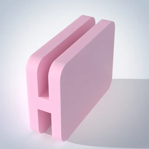 MultiBoard sign bracket, up close, render