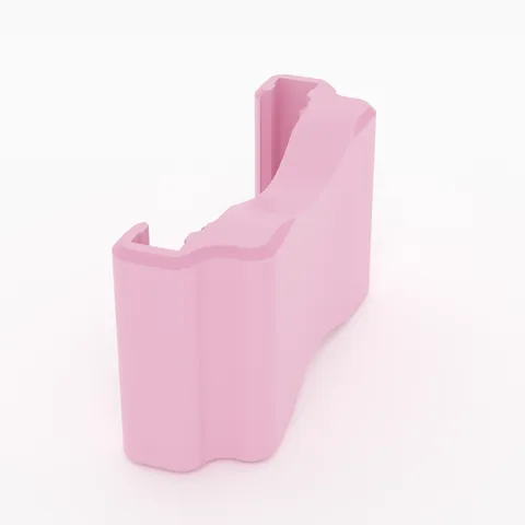 Stand link, back to back, another angle, render
