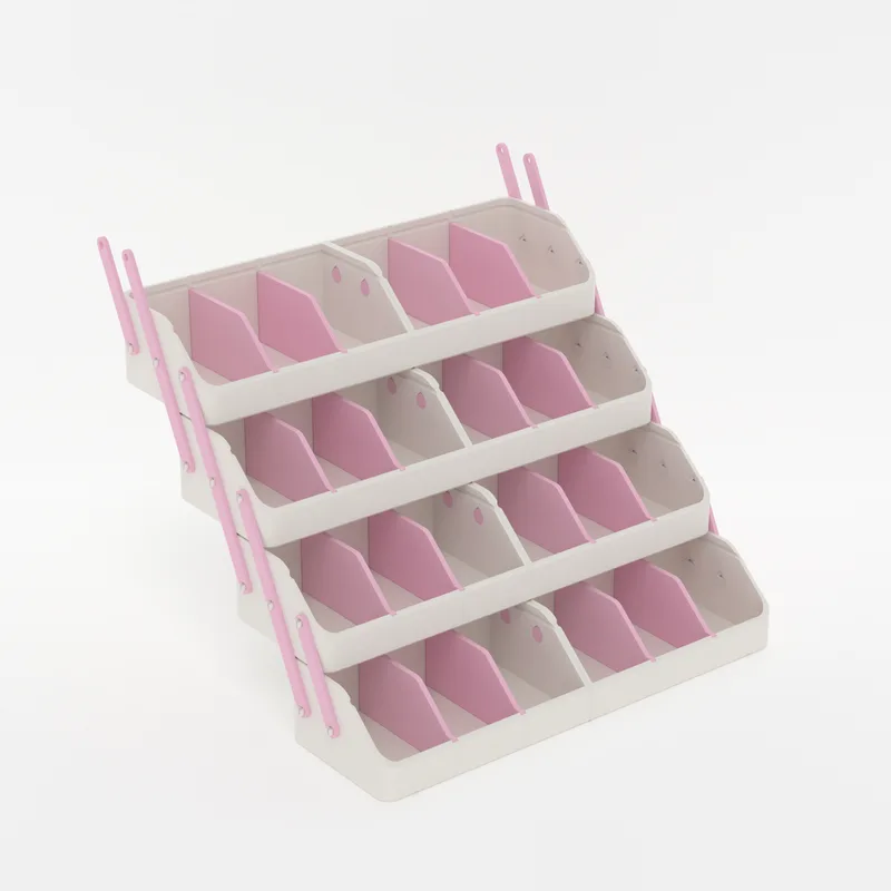 Step 10: Stack the third Middle tier, render