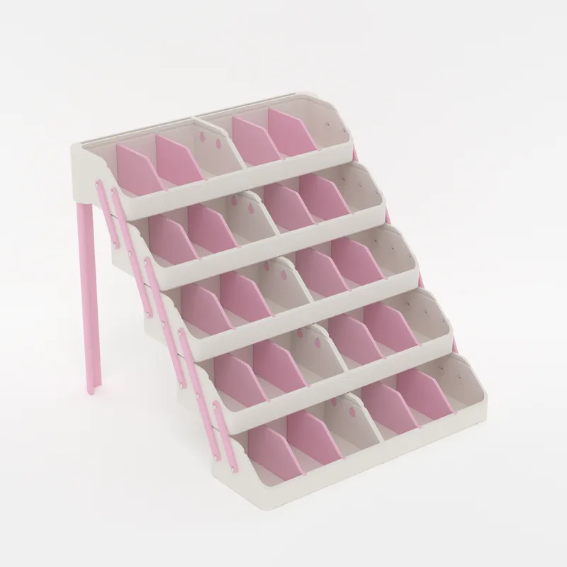 Step 11: Set the Top tier on last, render