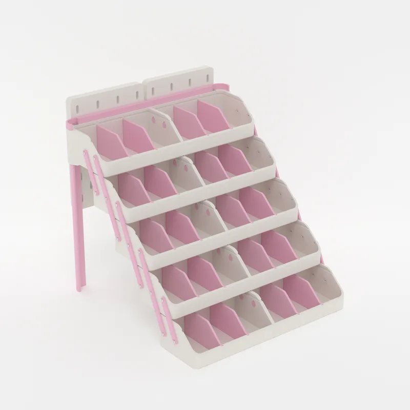 Step 12: Hang the pegboards, render