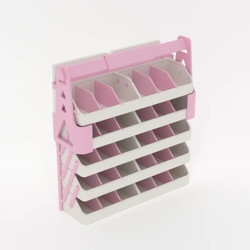 Step 13: Fold it and fit the handle, render
