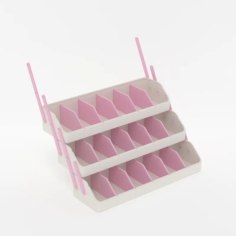 Step 7: Stack the second Middle tier, render