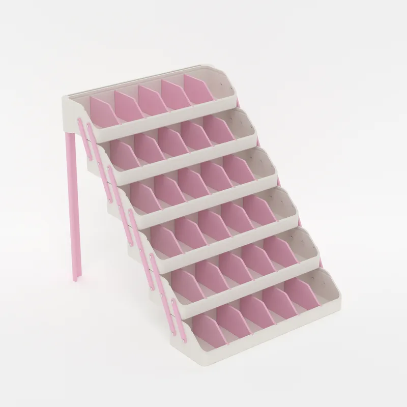 Step 10: Set the Top tier on last, render