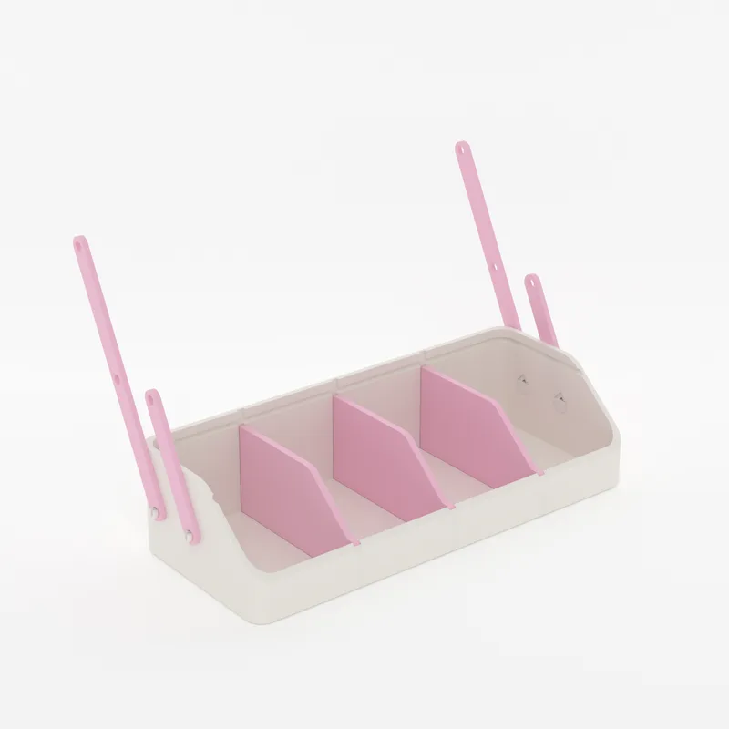 Step 5: Start the stack on the Bottom tray, render