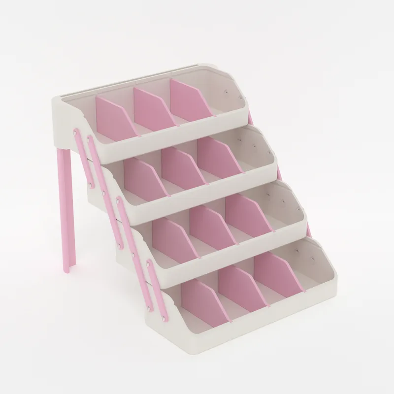 Step 8: Set the Top tray on, legs and all, render