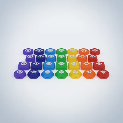 Chakra theme, the set, render
