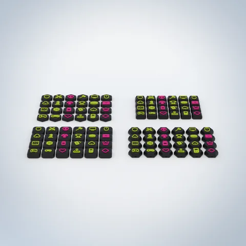 Gaming theme, the set, render
