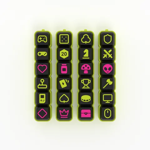 Gaming theme, from above, render