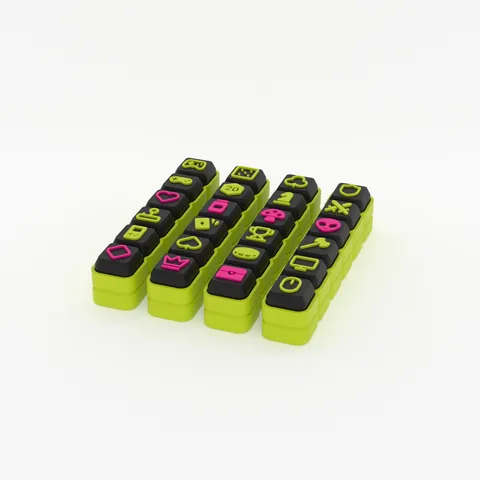 Gaming theme, 3D render