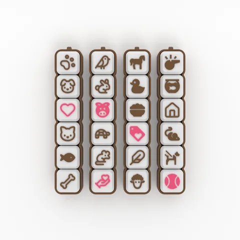 Pets theme, from above, render