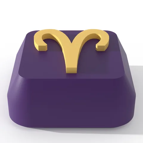 Zodiac theme, up close, render