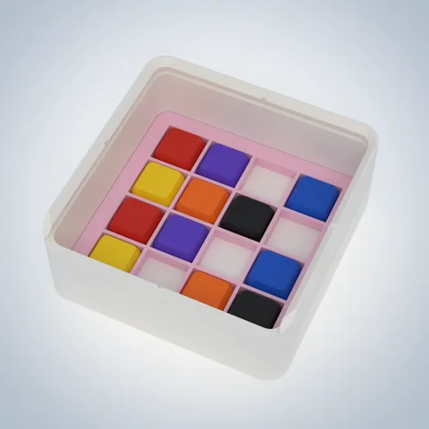 Sari-Sari divider set, 3D render